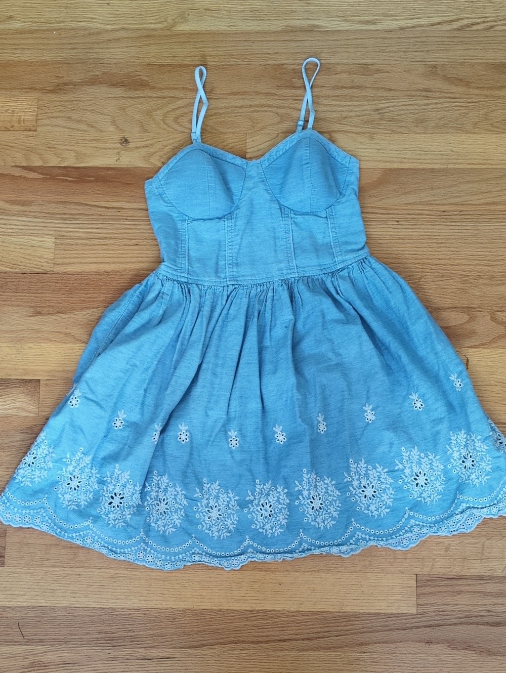 Cute Blue Snowflake Dress